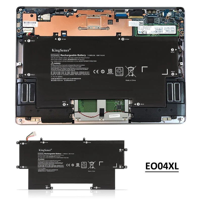 HP EliteBook Folio G1 (EO04XL 38Wh)