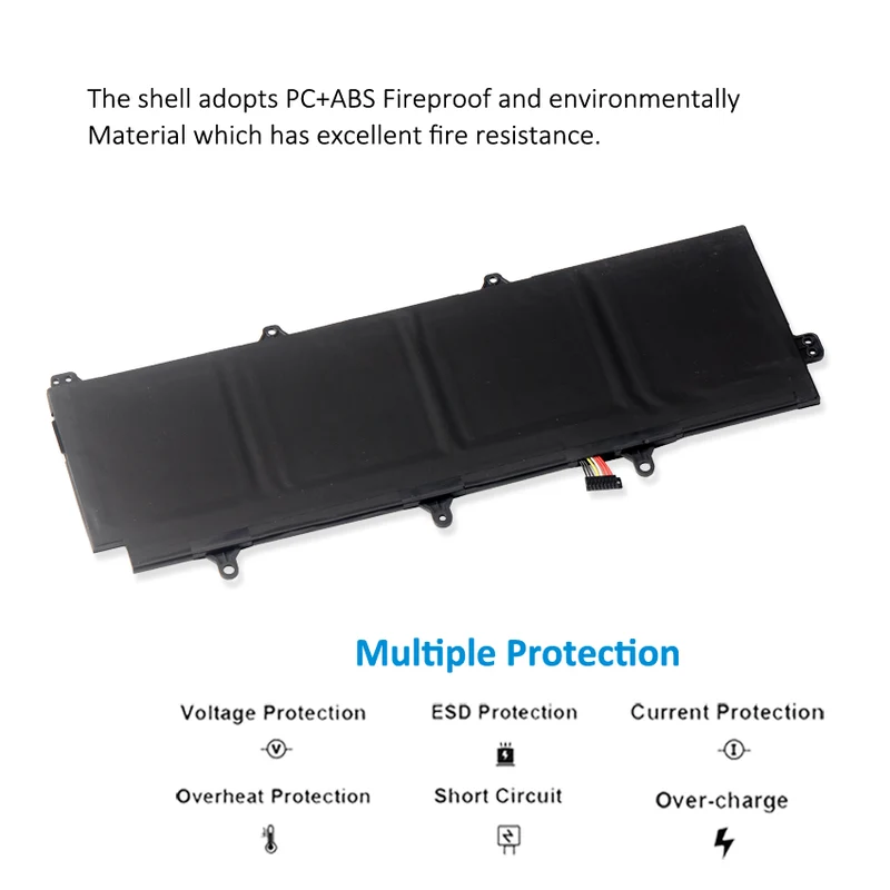C41N1712 Battery for ASUS ROG Zephyrus GX501 — 15.2V 50Wh