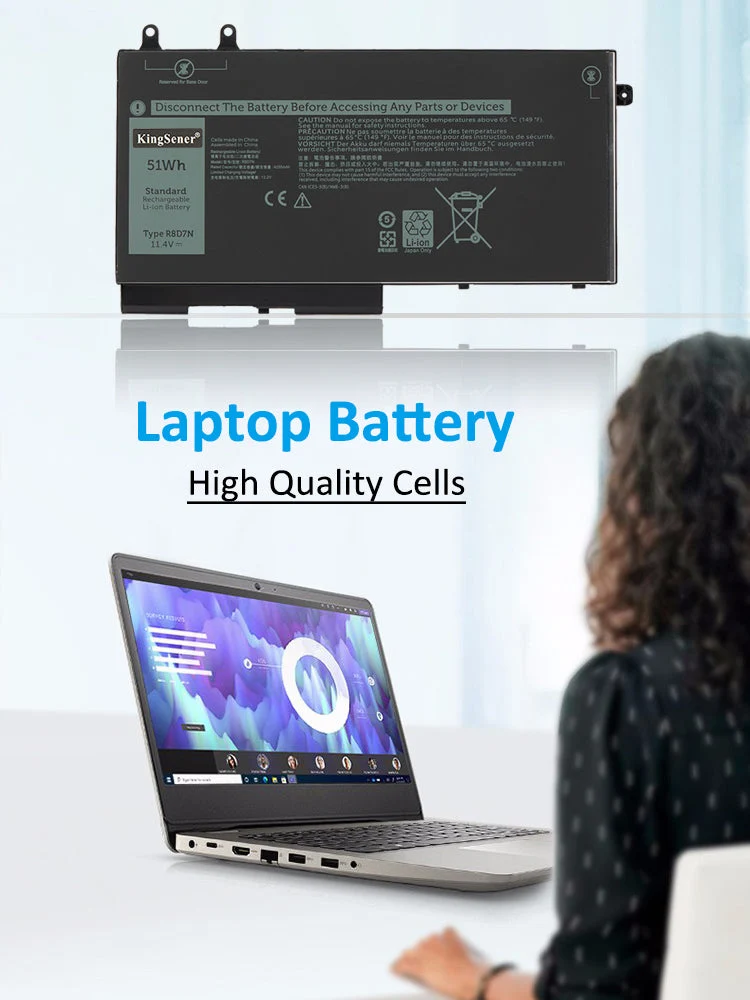 R8D7N Battery for Dell Latitude 5400 5500 — 11.4V 42Wh