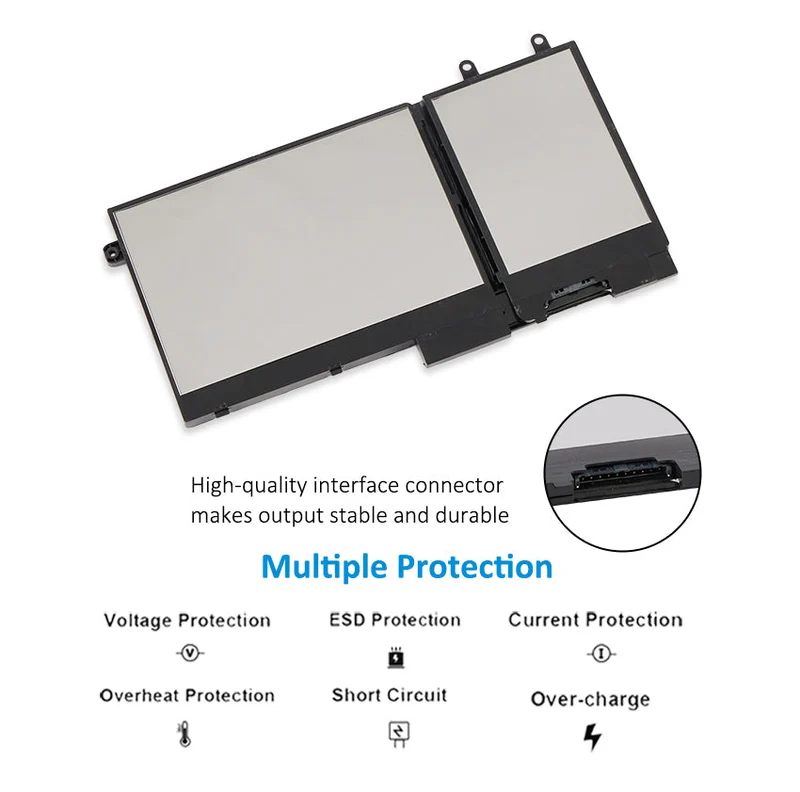 R8D7N Battery for Dell Latitude 5400 5500 — 11.4V 42Wh