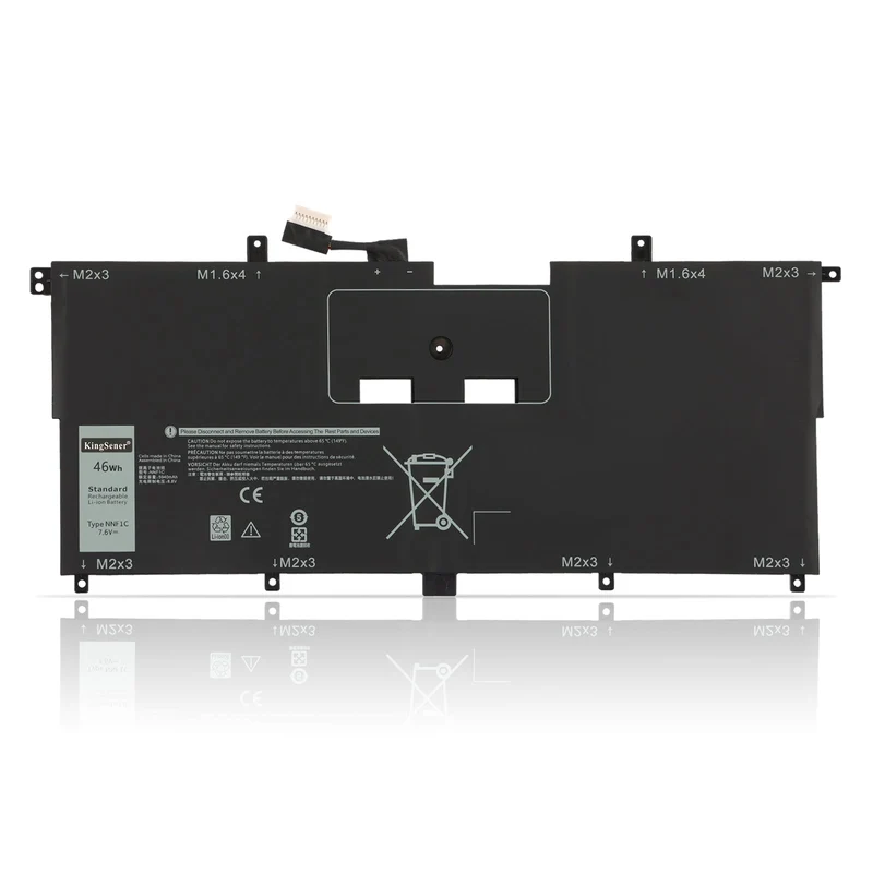 NNF1C Laptop Battery Replacement For Dell XPS 13 9365 Series XPS13-9365-D1605TS D1805TS HMPFH N003X9365-D1516FCN 7.6V 46WH | KingSener