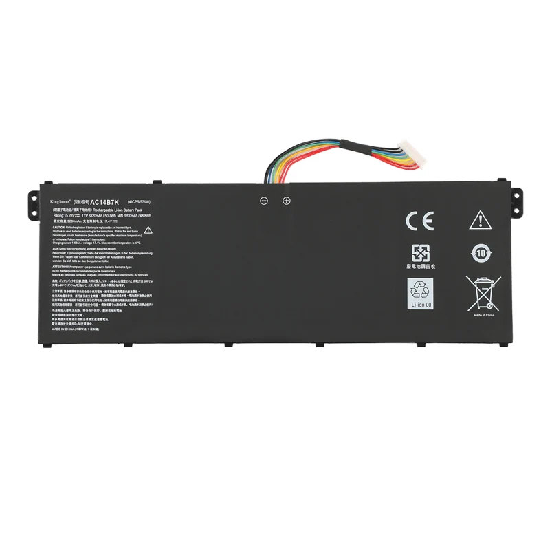 AC14B7K Battery for Acer Spin 5 SP515-51GN Swift SF314-52 — 15.28V 50.7Wh