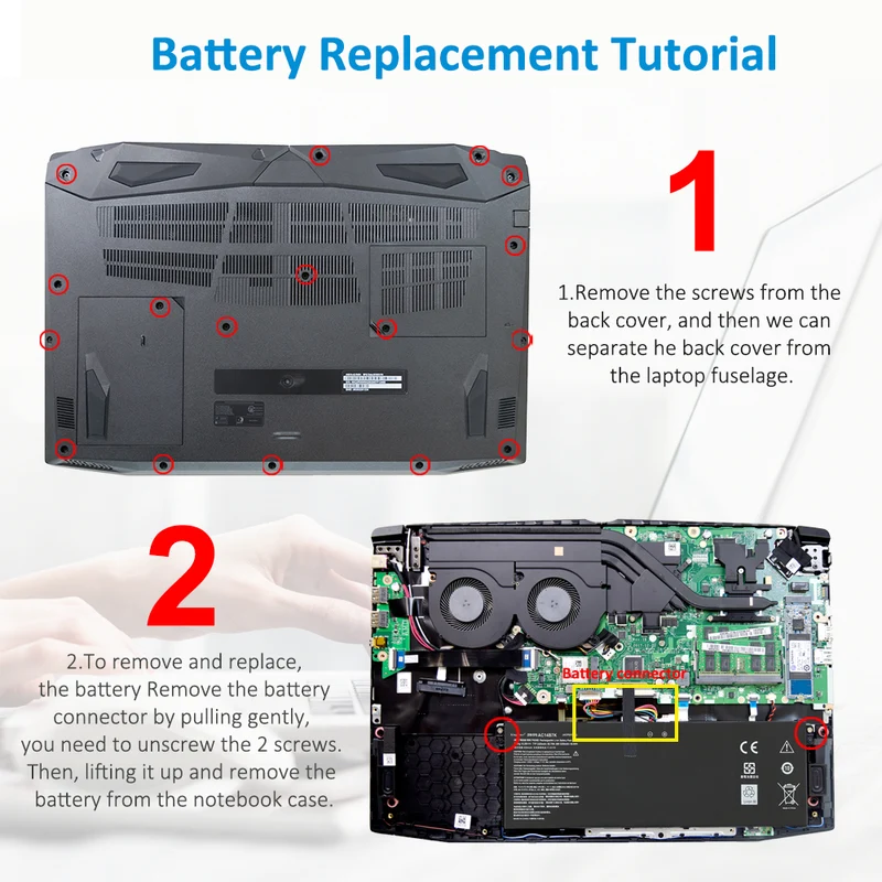 AC14B7K Battery for Acer Spin 5 SP515-51GN Swift SF314-52 — 15.28V 50.7Wh