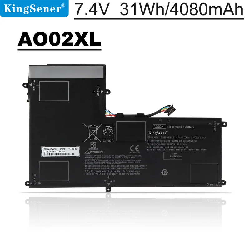 AO02XL Battery for HP ElitePad 1000 G2 Tablet Series — 7.4V 31Wh
