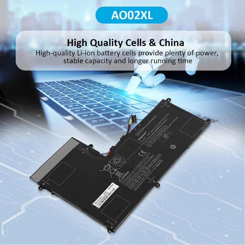 AO02XL Battery for HP ElitePad 1000 G2 Tablet Series — 7.4V 31Wh