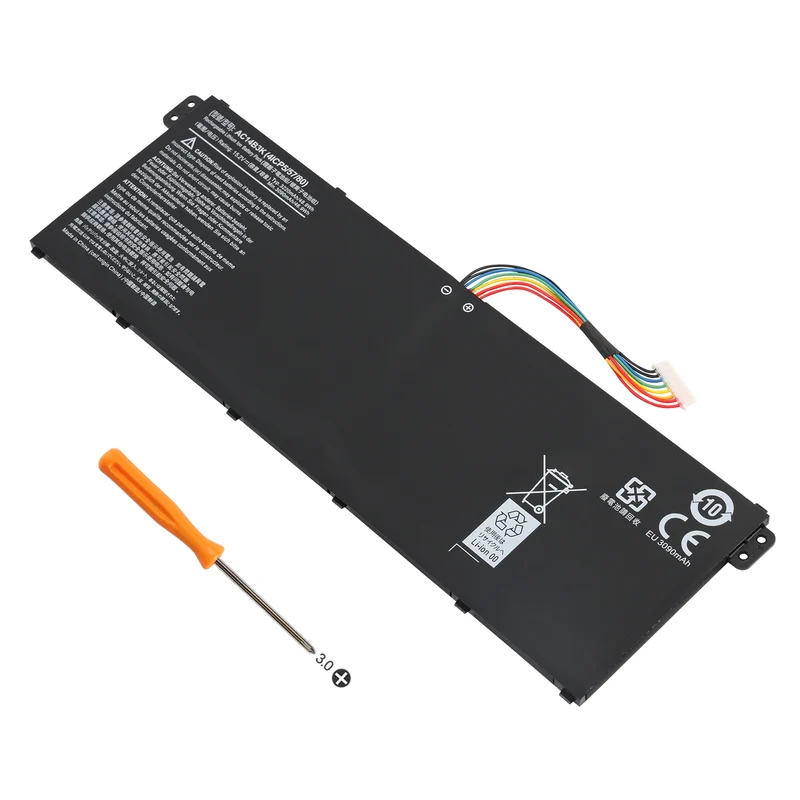 AC14B3K Battery for Acer Swift 3 SF314-51 Aspire ES1 E3 V3 V5 — 15.2V 48.9Wh