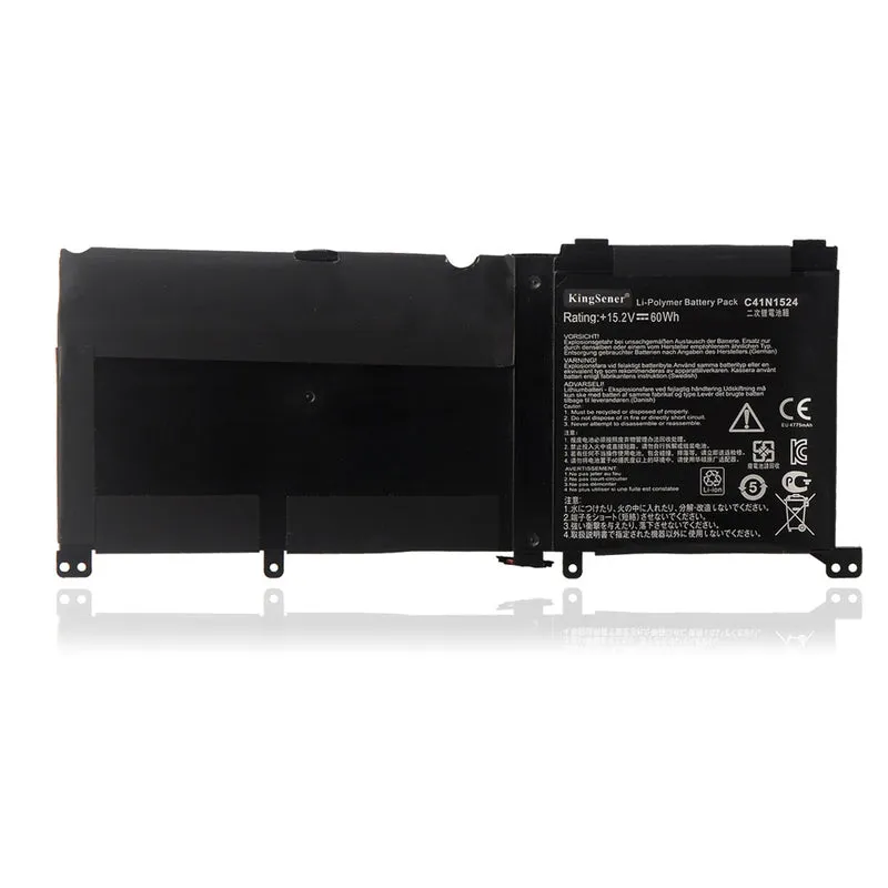 C41N1524 Battery for ASUS ZenBook Pro UX501 — 15.2V 60Wh