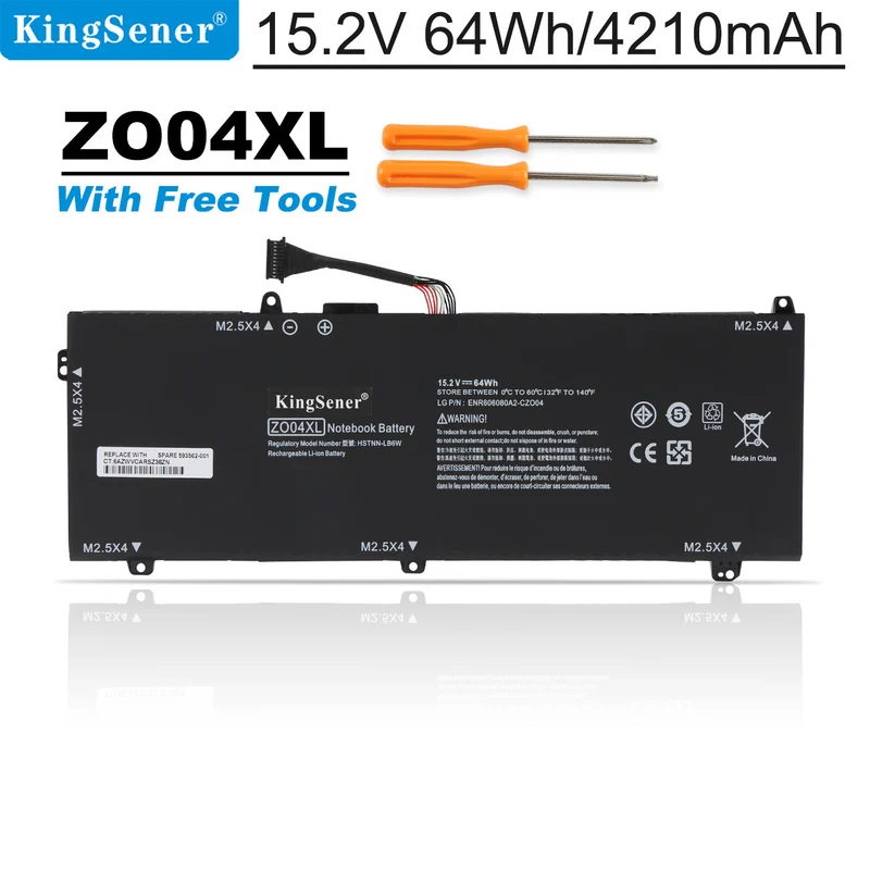 ZO04XL Battery for HP ZBook Studio G3 G4 Mobile Workstation — 15.2V 64Wh