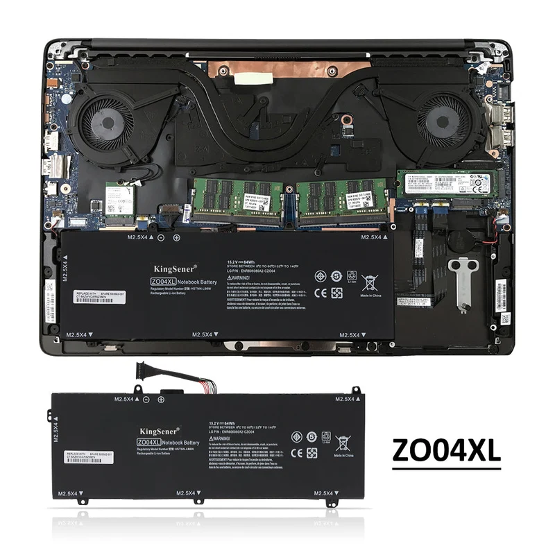 ZO04XL Battery for HP ZBook Studio G3 G4 Mobile Workstation — 15.2V 64Wh