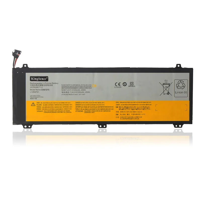 L12M4P61 Battery for Lenovo IdeaPad U330 Touch U330P U330T — 7.4V 45Wh