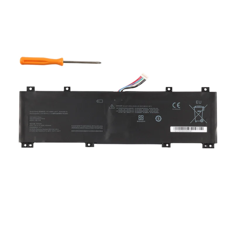 NC140BW1-2S1P Battery for Lenovo IdeaPad 100S-14IBR — 7.6V 31.92Wh