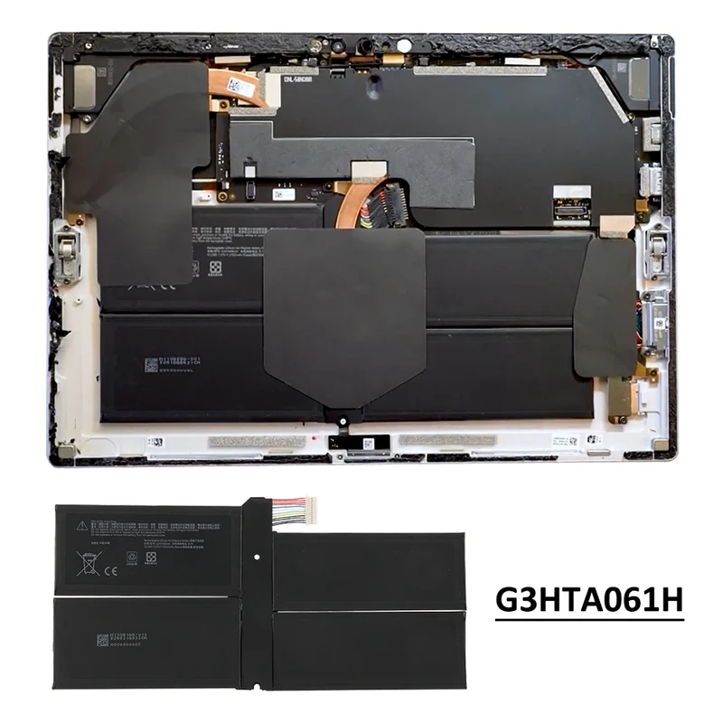 G3HTA061H Battery for Microsoft Surface Pro 7 Model 1866 — 7.57V 43.2Wh