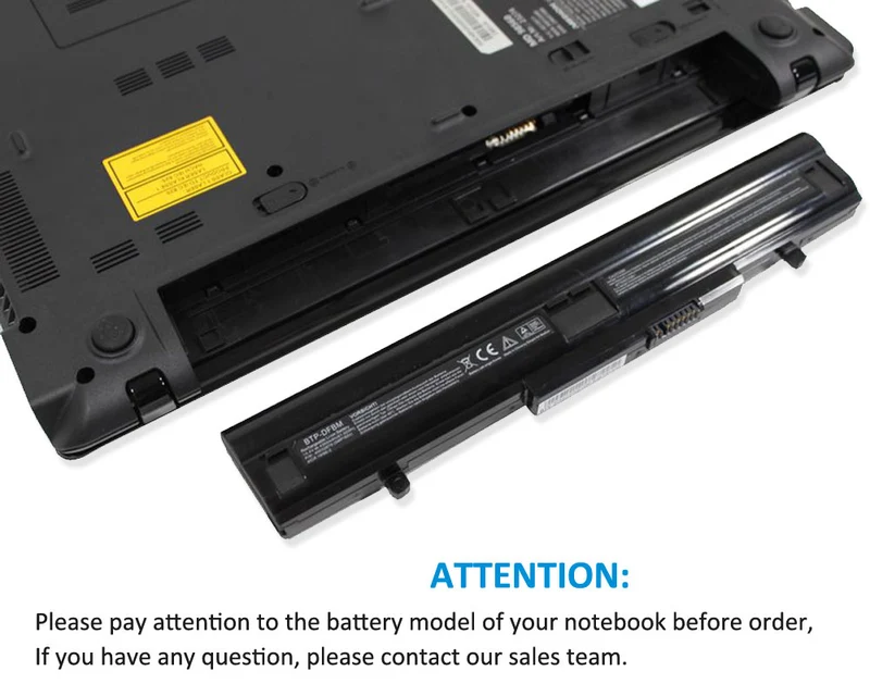 BTP-DFBM BTP-DEBM Battery for Medion Akoya P6622 MD98250 P6812 MD98760 — 14.4V 61.92Wh