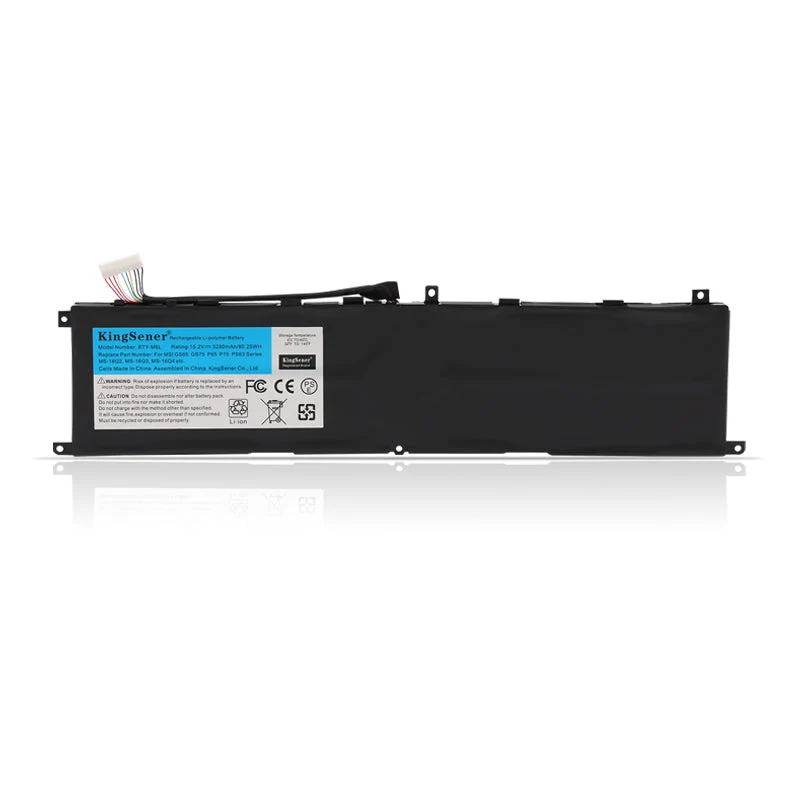 BTY-M6L Battery for MSI GS65 GS75 Stealth Thin Series — 15.2V 80.25Wh