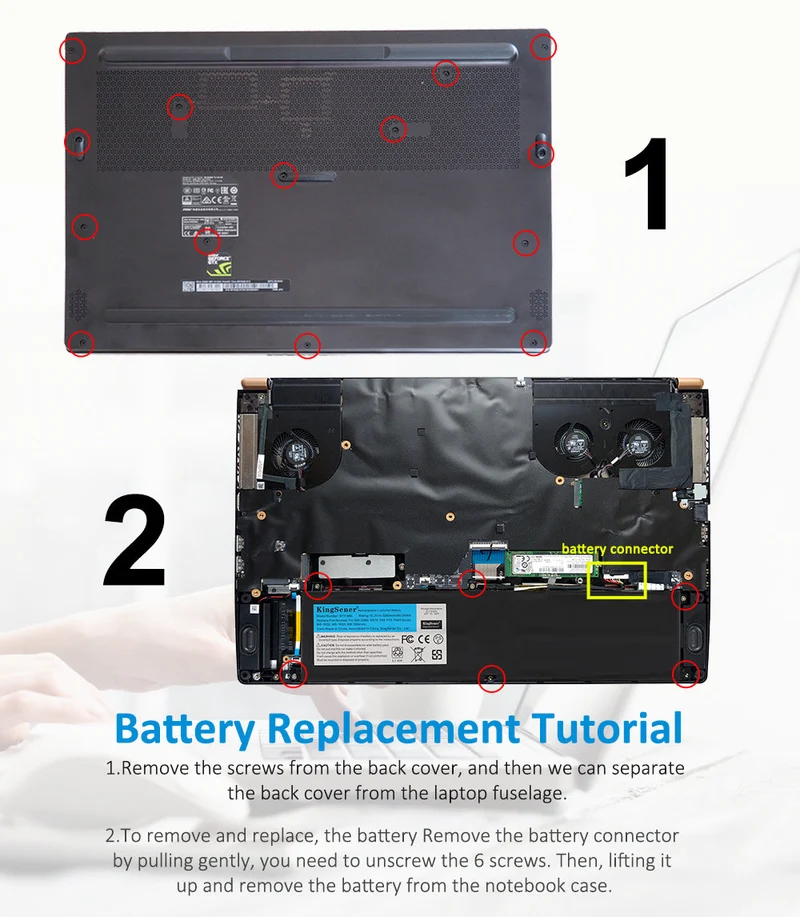 BTY-M6L Battery for MSI GS65 GS75 Stealth Thin Series — 15.2V 80.25Wh