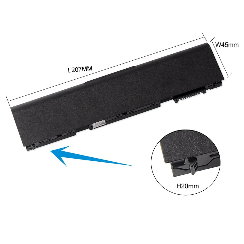 8858X T54FJ Battery for Dell Latitude E6420 E5420 E6520 — 11.1V 48Wh