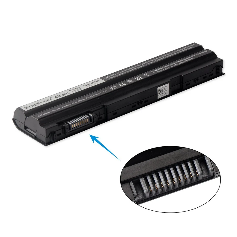 8858X T54FJ Battery for Dell Latitude E6420 E5420 E6520 — 11.1V 48Wh