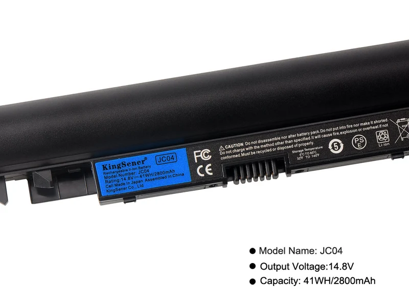 JC04 JC03 Battery for HP 15-BS 15-BW 17-BS Series — 14.8V 41Wh