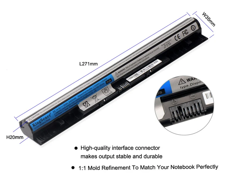 L12L4A02 L12S4E01 Battery for Lenovo G400 G500 Z40 Z50 — 14.4V 41Wh/50Wh