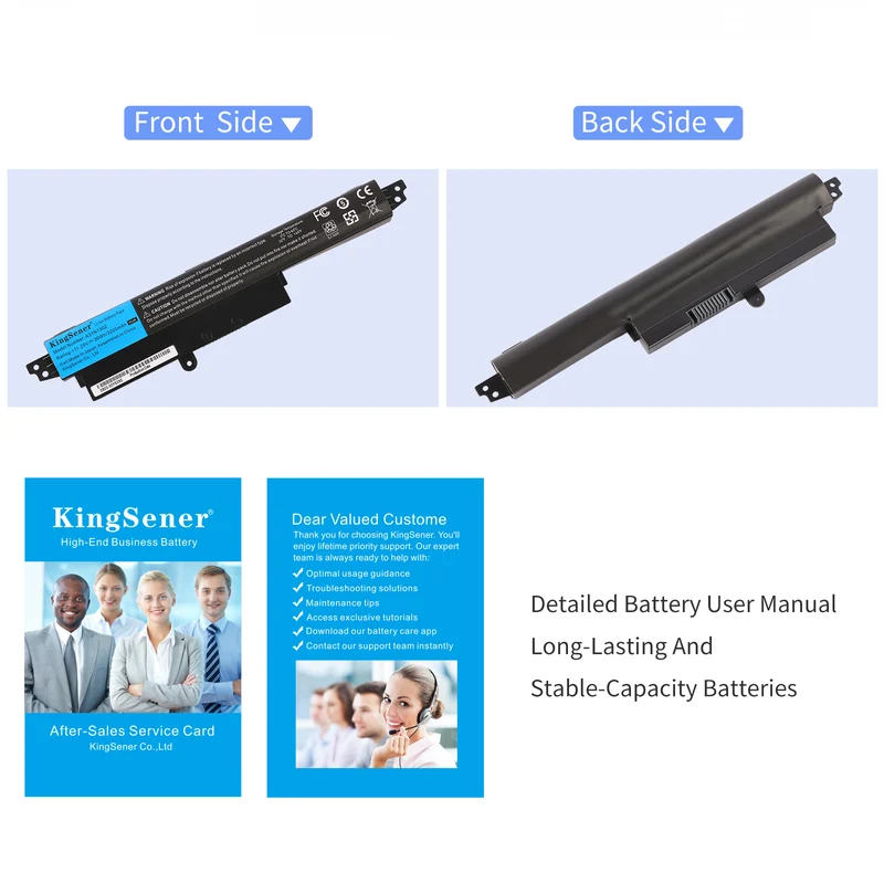 A31N1302 Battery for ASUS VivoBook X200CA X200MA F200CA — 11.25V 36Wh