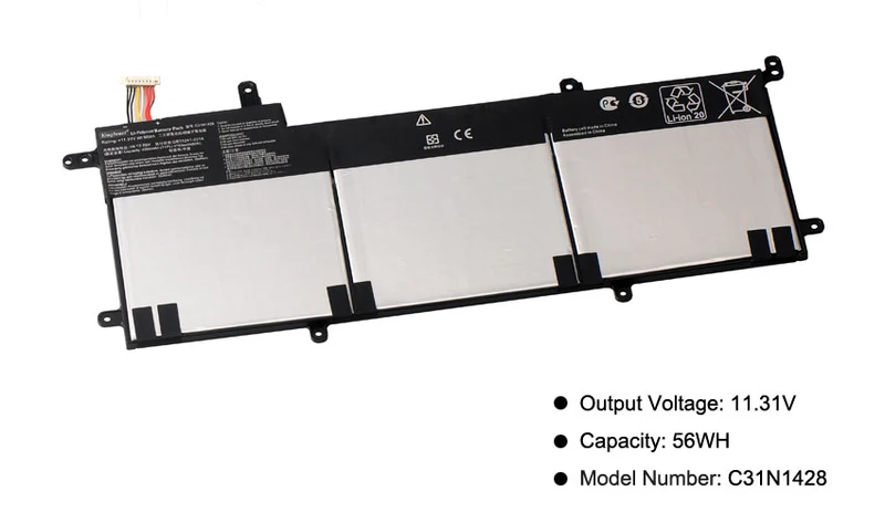 C31N1428 Battery for ASUS Zenbook UX305L UX305LA UX305UA — 11.31V 56Wh