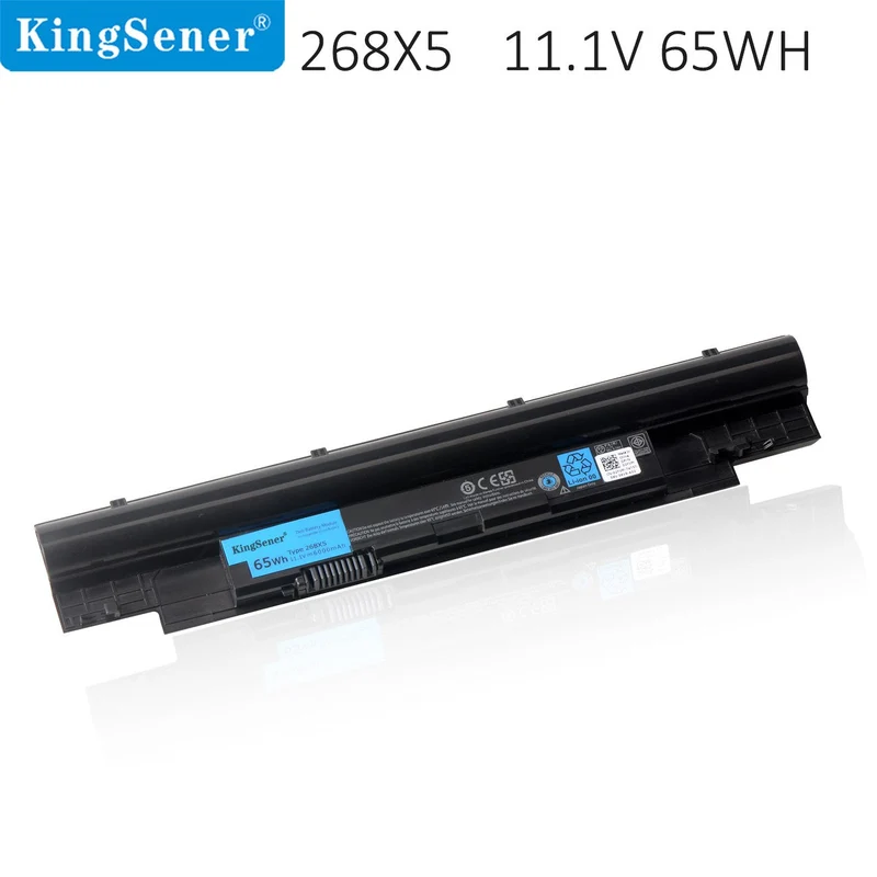 268X5 Battery for Dell Vostro V131 V131D Inspiron 13Z N311z — 11.1V 65Wh