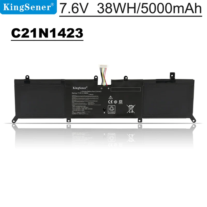 C21N1423 Battery for ASUS X302L X302LJ X302LA X302UA Series - 7.6V 38Wh