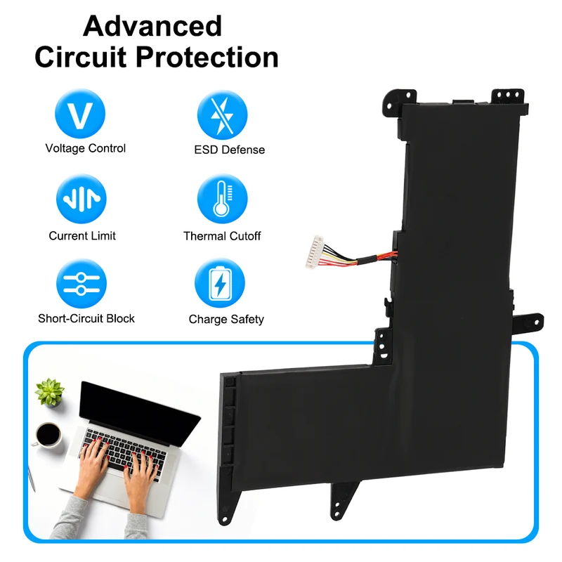 B31N1637 Laptop Battery for ASUS VivoBook S15 S510 X510 F510, 42Wh