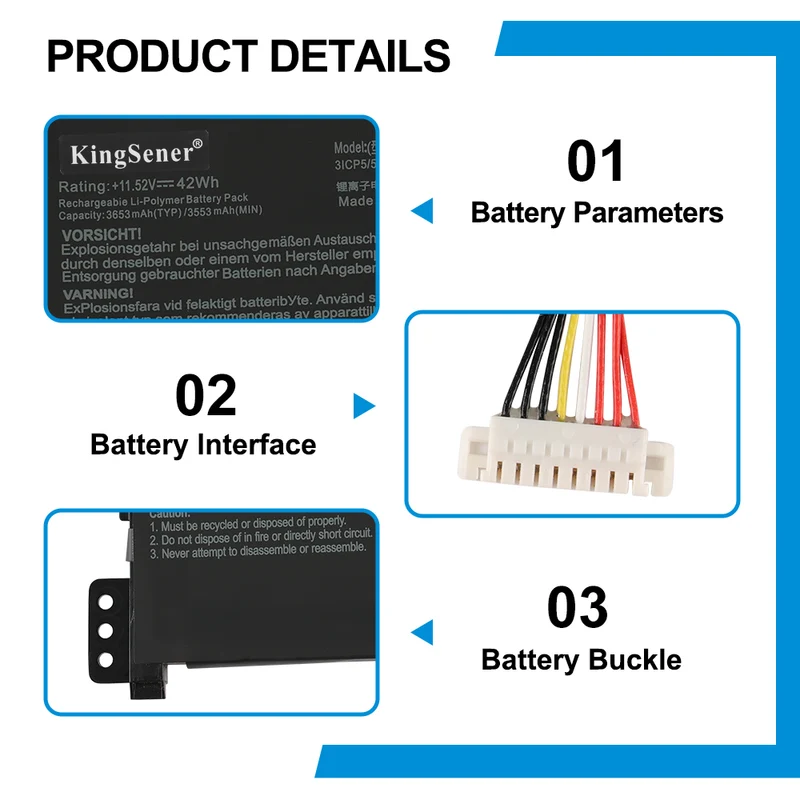 B31N1637 Laptop Battery for ASUS VivoBook S15 S510 X510 F510, 42Wh