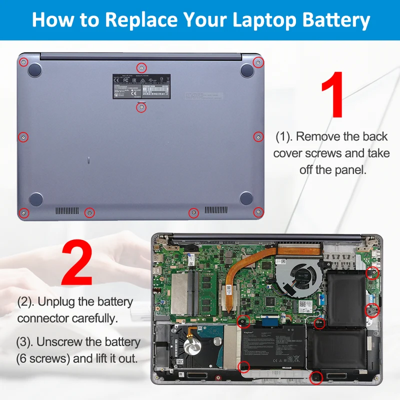 B31N1637 Laptop Battery for ASUS VivoBook S15 S510 X510 F510, 42Wh