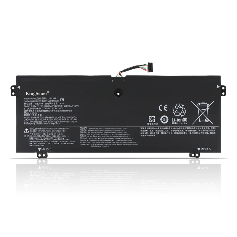 L16L4PB1 Battery for Lenovo Yoga 720-13IKB 730-13IKB 730-13IWL — 7.72V 48Wh