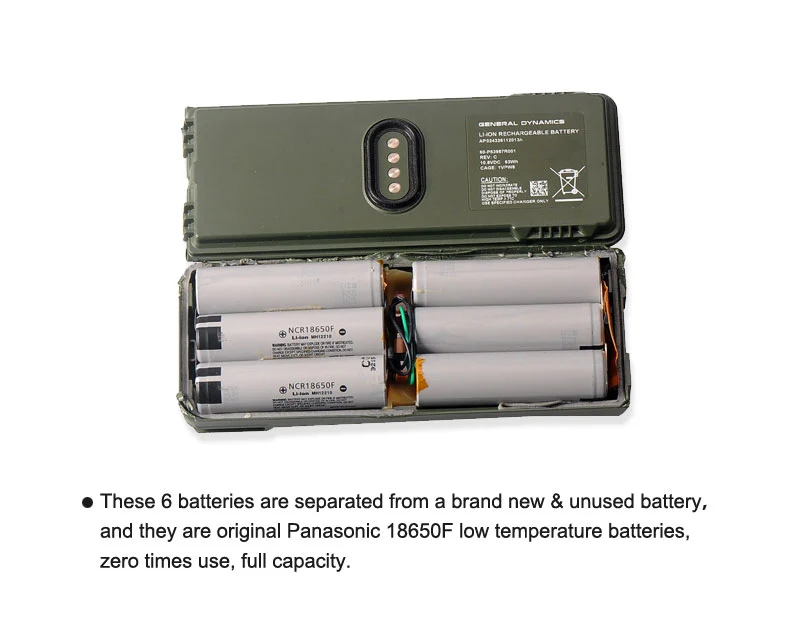 NCR18650F 18650 Li-ion Battery — 3.6V 2900mAh Panasonic Cell