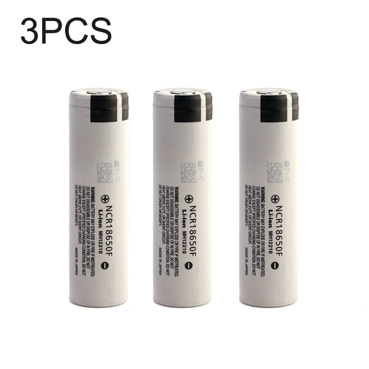 NCR18650F 18650 Li-ion Battery — 3.6V 2900mAh Panasonic Cell