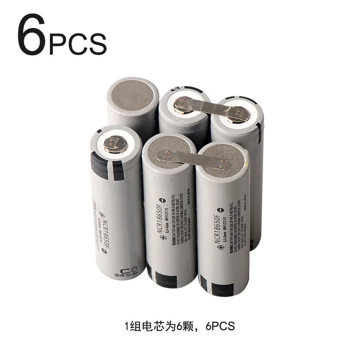 NCR18650F 18650 Li-ion Battery — 3.6V 2900mAh Panasonic Cell