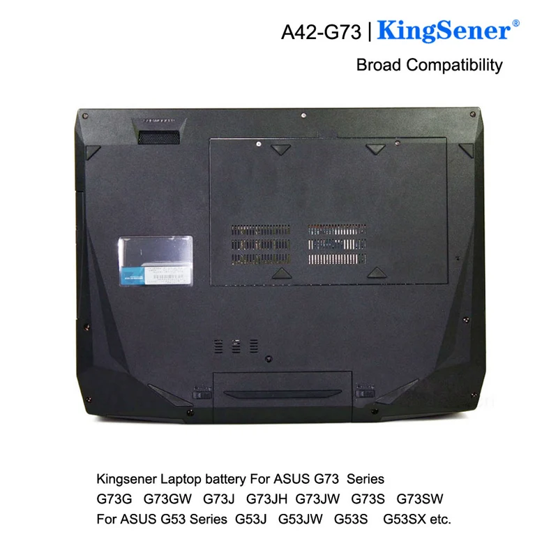 A42-G73 Battery for ASUS ROG G73 G53 Series — 14.4V 74Wh