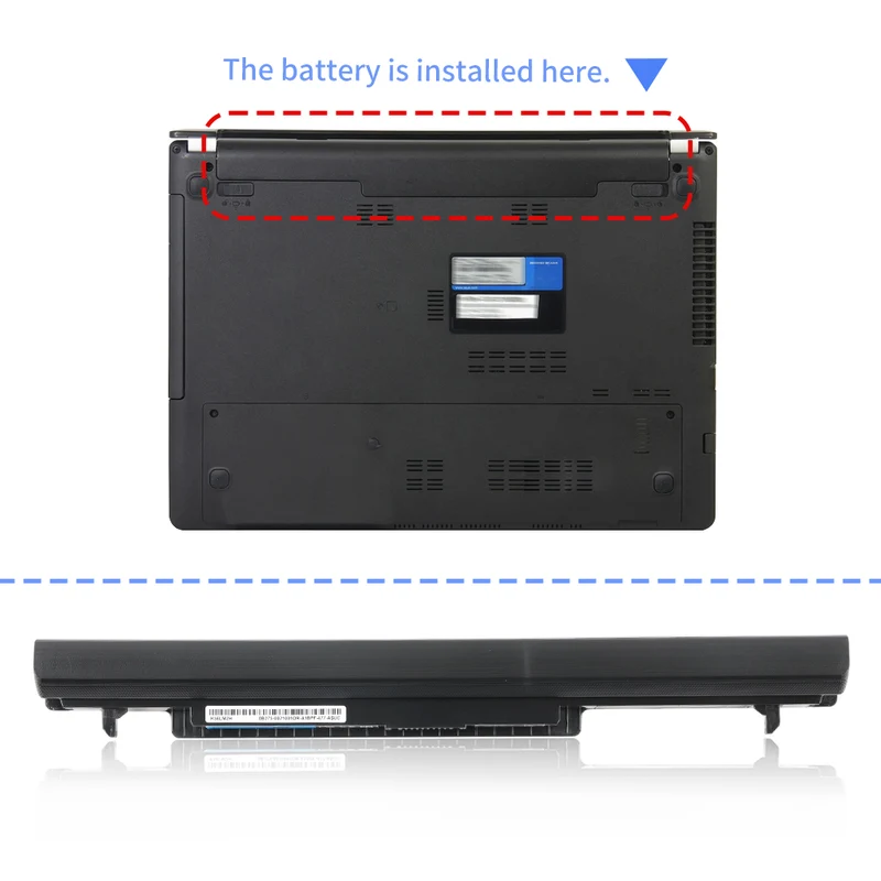 A41-K56 Battery for ASUS A46 K46 K56 S40 S46 S56 R405 R505 S405 S550 V550 U48 U58 44Wh 15V