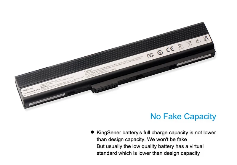 A31-K52 Laptop Battery for Asus A41-K52 A32-K52 A42-K52 A52 A52f A52j K42 K42f K42j K52 K52j K52jc K52je X52f X52j | KingSener