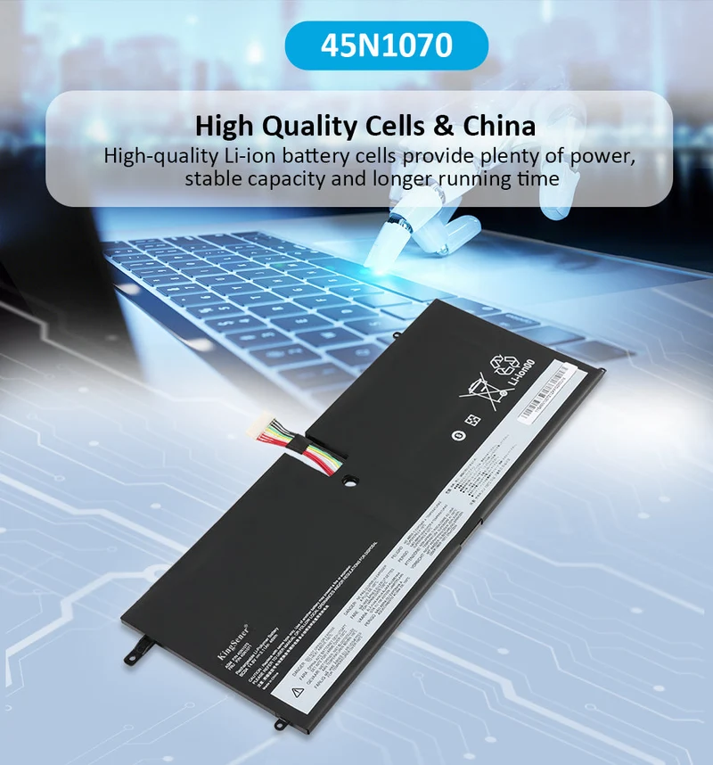 Lenovo ThinkPad X1 Carbon 1st Gen Battery 45N1070 45N1071 46Wh
