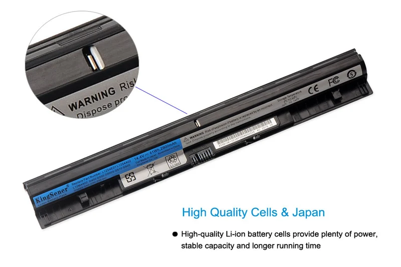 L12S4E01 L12M4E01 Battery for Lenovo G400S G410S G500 G500S G510S — 14.8V 41Wh