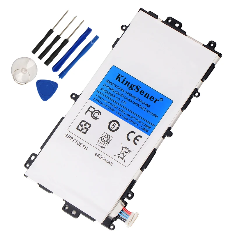 SP3770E1H N5100 N5120 Tablet Batteries For Samsung Galaxy Note 8.0 8 3G GT-N5100 GT-N5110 Tablet Tab Batteries | KingSener
