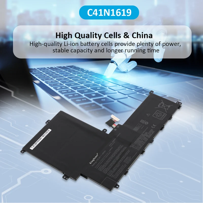 C41N1619 Laptop Battery Compatible with Asus Pro B9440 B9440UA B9440UA-GV0056R Series Notebook 15.4V 48Wh | KingSener