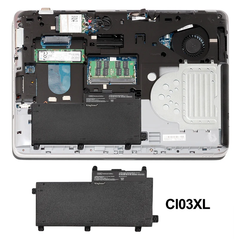CI03XL Battery for HP ProBook 640 G2 645 G2 650 G2 655 G2 — 11.4V 48Wh