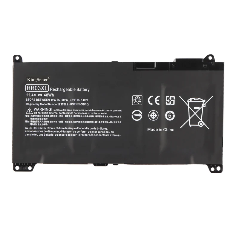 HP ProBook 430 440 450 455 G4 Battery RR03XL 11.4V 48Wh Replacement