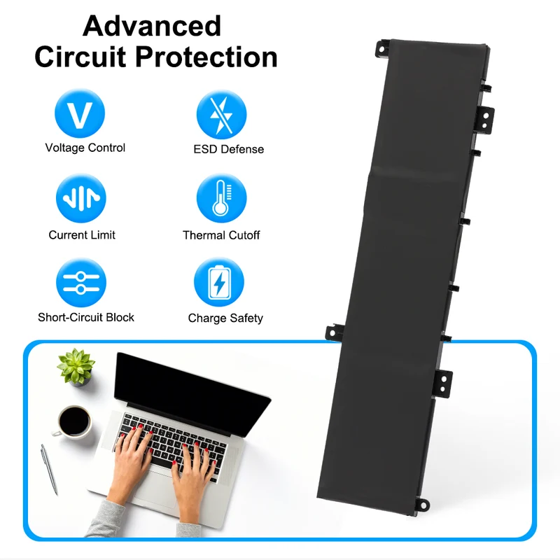 C31N1636 Laptop Battery for ASUS N580VN / N580VD / X580V Series — 11.49V 47Wh