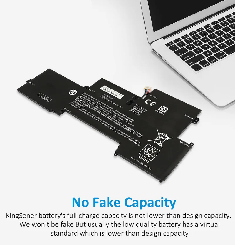 BR04XL Laptop Battery for HP EliteBook 1020 / 1040 G1 G2 — 7.6V 36Wh Li-ion
