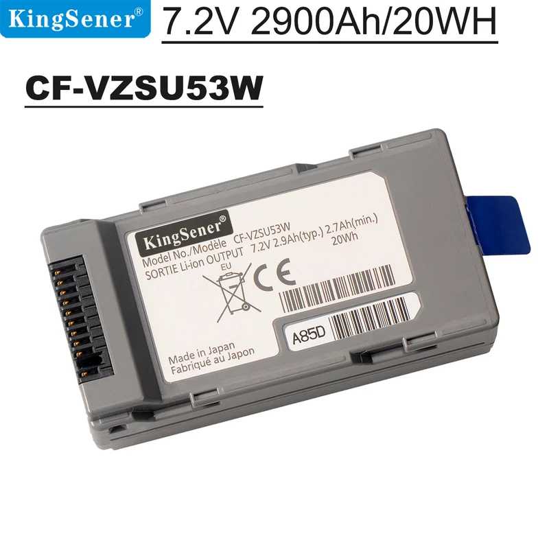 CF-VZSU53W Battery for Panasonic Toughbook CF-H1 CF-H2 CF-U1 Tablet — 7.2V 2.9Ah 20Wh