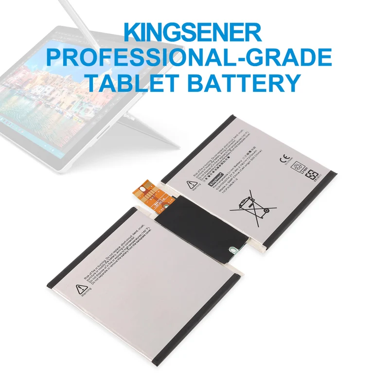 G3HTA007H G3HTA003H Battery for Microsoft Surface Pro 3 Model 1645 — 3.78V 27.5Wh