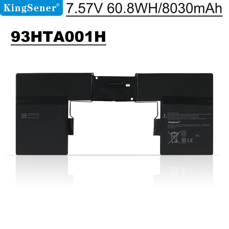 G3HTA001H Keyboard Base Battery for Microsoft Surface Book 1785 Enhanced Edition — 7.57V 60.8Wh