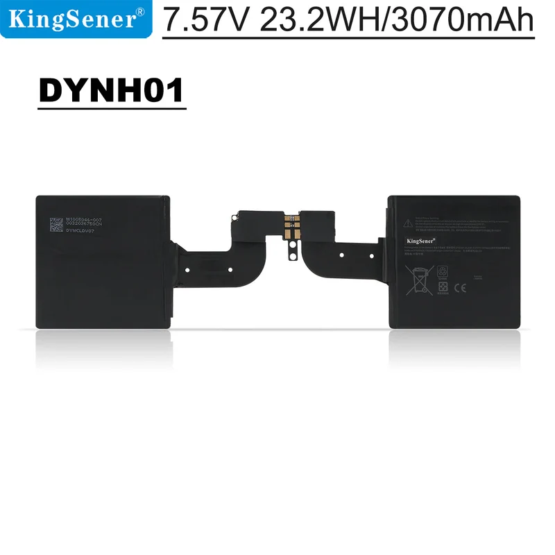 DYNH01 Replacement Battery for Microsoft Surface Book 2 15 inch 1813 Enhanced Version Tablet — 7.57V 23.2Wh