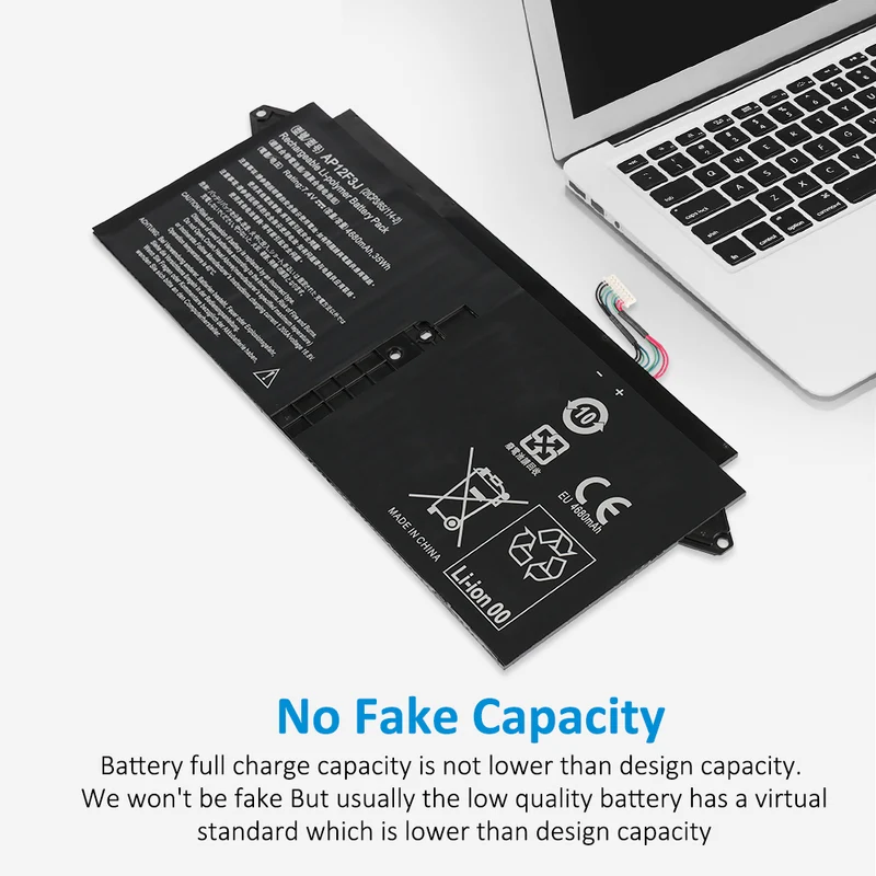 AP12F3J 2ICP3/65/114-2 Replacement Battery for Acer Aspire S7 S7-391 Ultrabook — 7.4V 35Wh